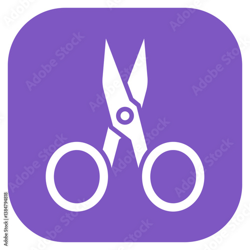 Surgical Scissors Vector Icon