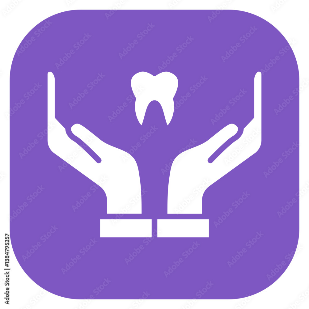 Obraz premium Dental Care Vector Icon