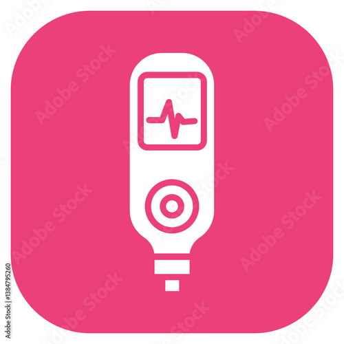 Diabetes Test Kit Vector Icon