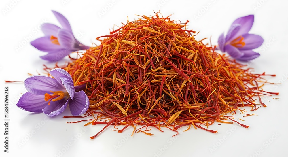 Fototapeta premium Crimson Threads of Autumn AI Generated