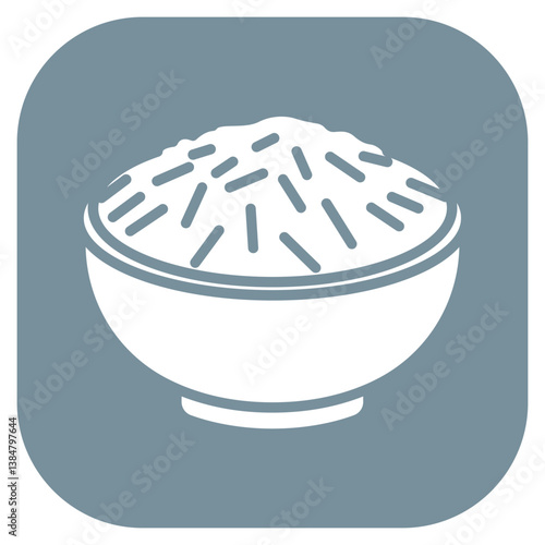 Jollof Rice Vector Icon