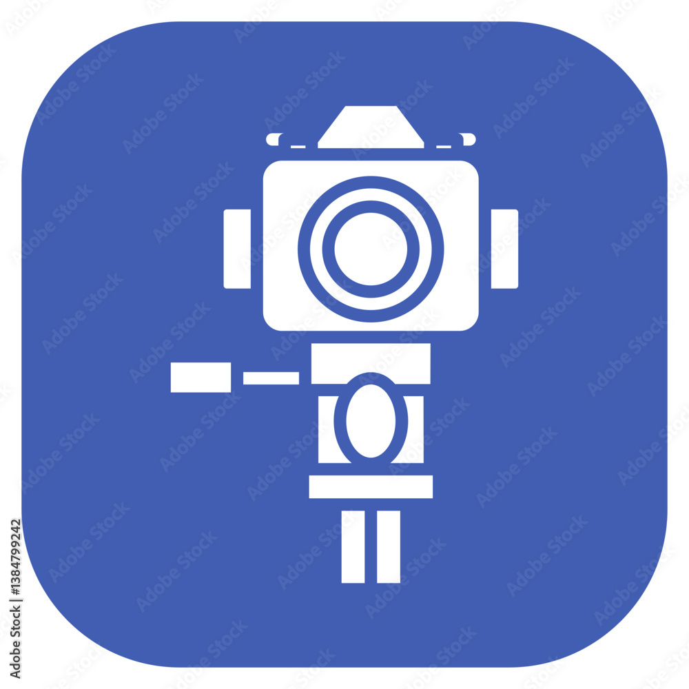 Fototapeta premium Camera Rigs Vector Icon