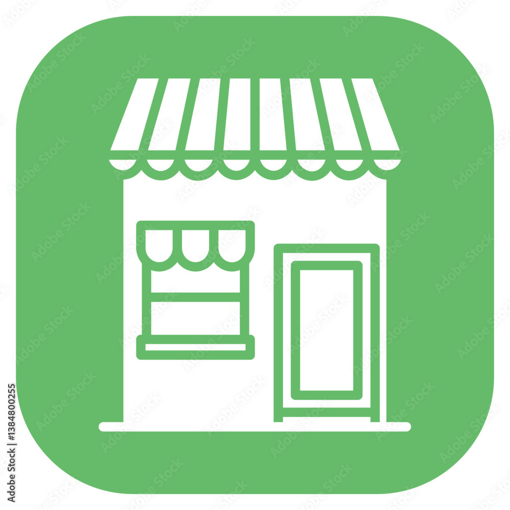Obraz premium Gourmet Food Store Vector Icon