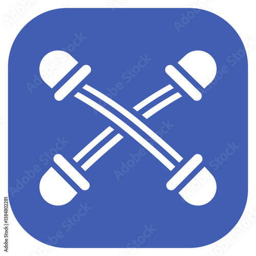 Resistance Band Vector Icon