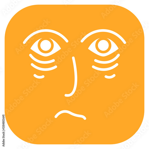 Face with Rolling Eyes Vector Icon