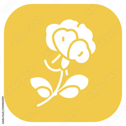 Pea Flower Vector Icon