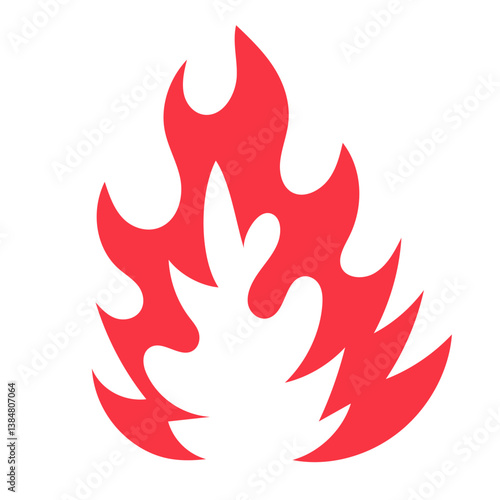 Stylized Flame Element