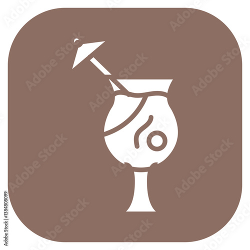 Pina Colada Vector Icon