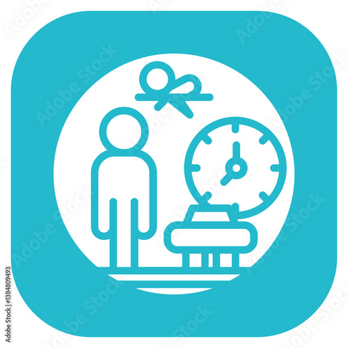 Estimated Time of Arrival Vector Icon