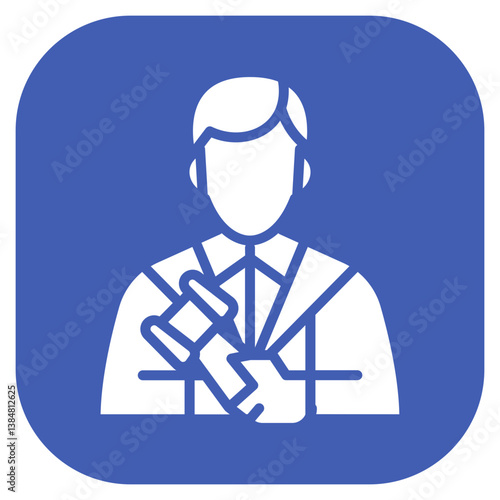 Judge Vector Icon