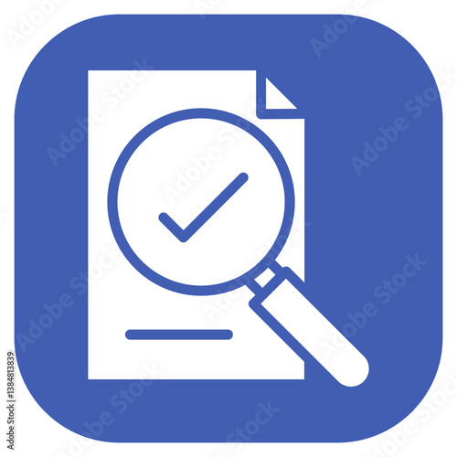 Fact Checking Tools Vector Icon