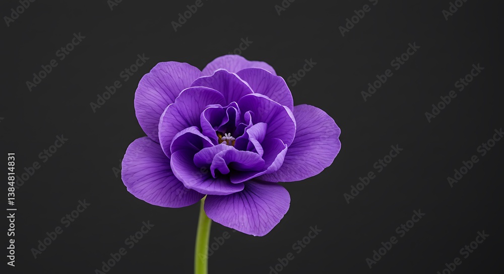 Obraz premium Velvet Bloom in Shadow AI Generated