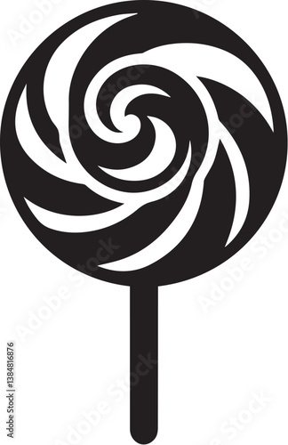 Black candy vector