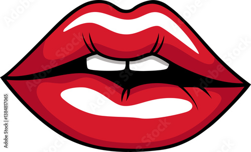 seductive lips