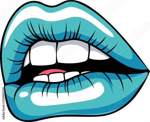 seductive lips