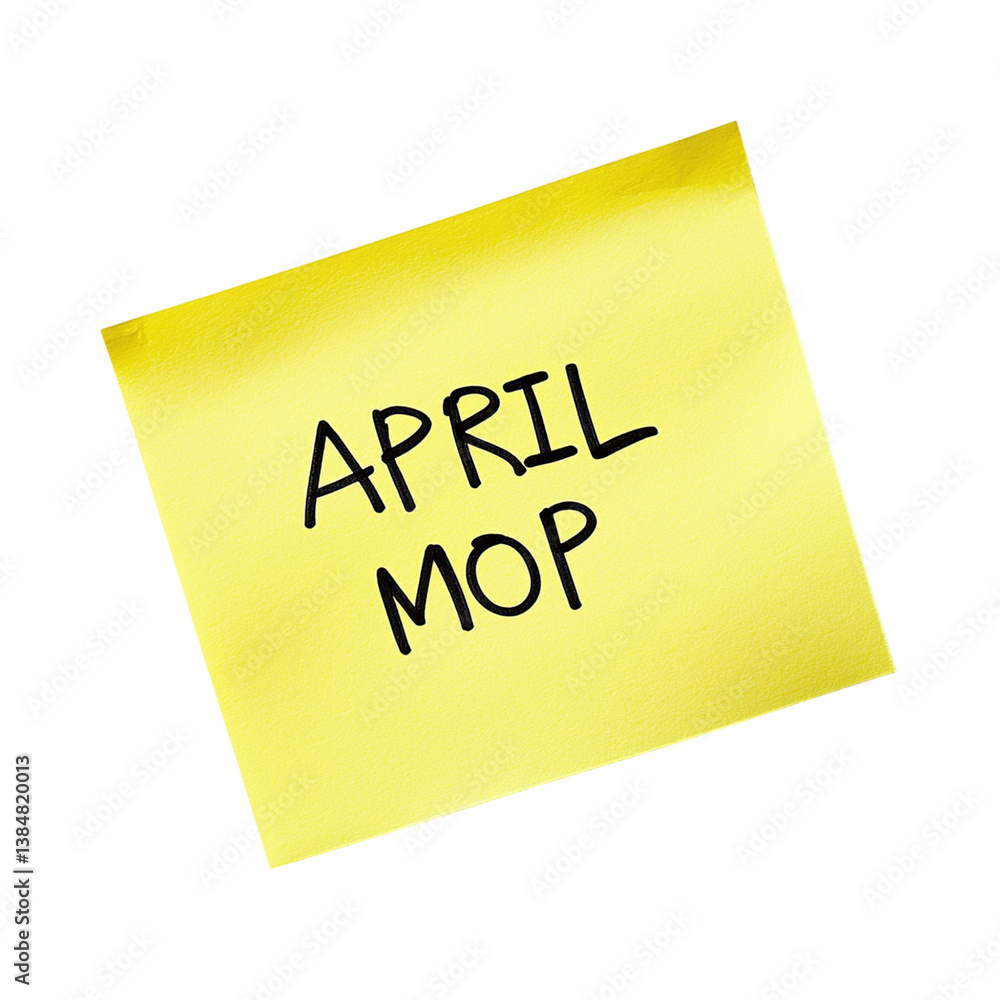 April Fools Day Sticky Note. (5)