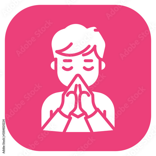 Sneezing Fit Vector Icon