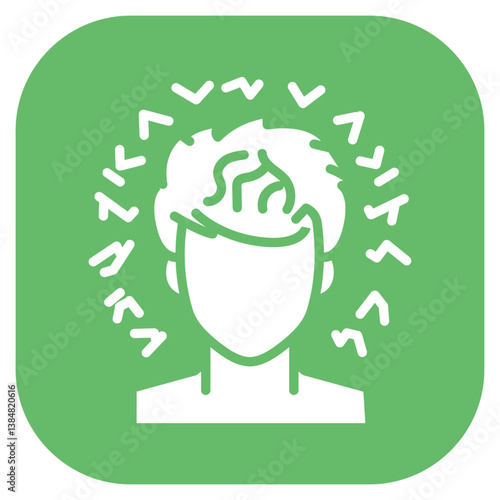 Chronic Fatigue Syndrome Vector Icon