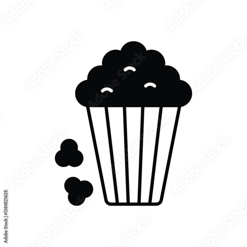 Entertainment vector icon stock illustration