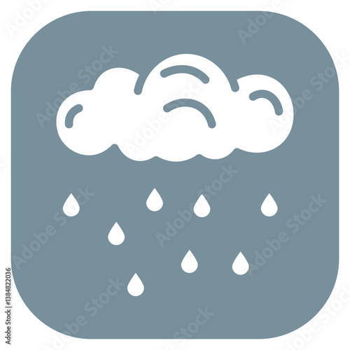 Humid Air Vector Icon