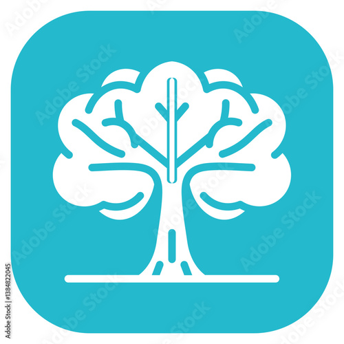 Lush Greenery Vector Icon