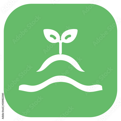 Moist Soil Vector Icon