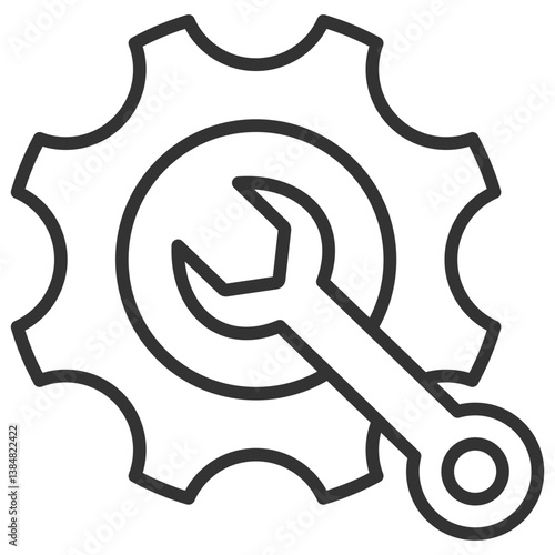 Process Outline Icon