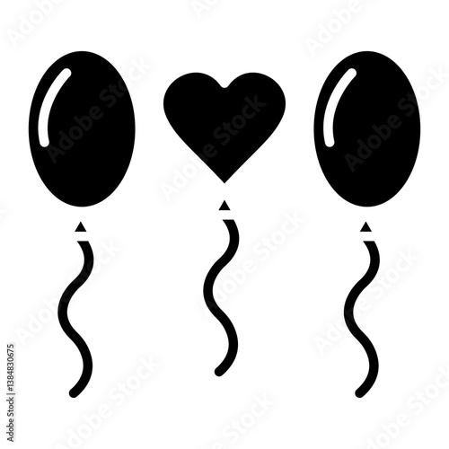 Balloons Icon