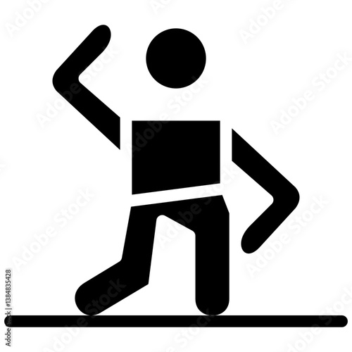 Aerobics Stand Icon