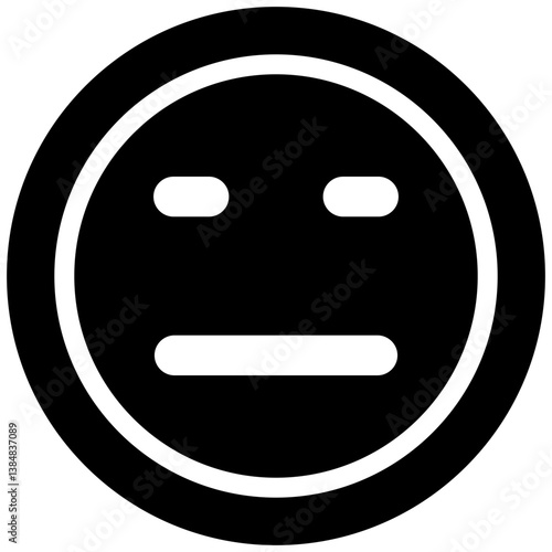 Expressionless Face Icon