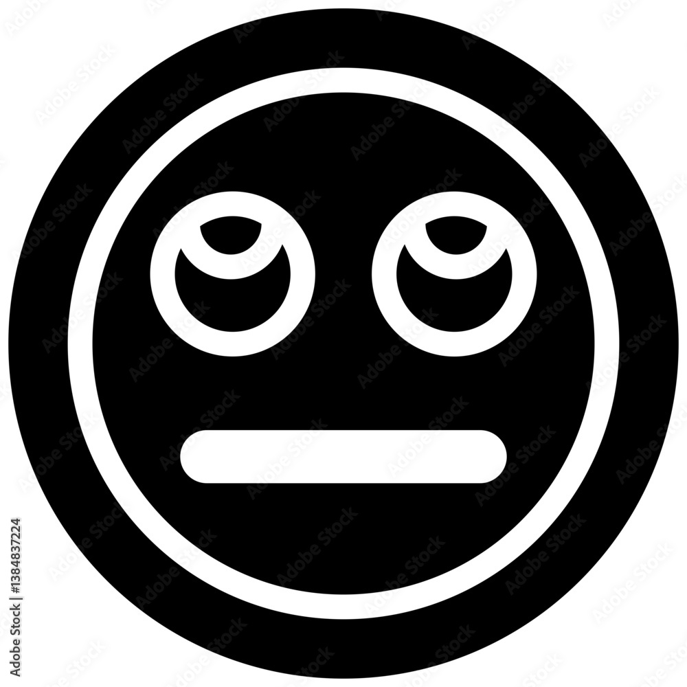 Face with Rolling Eyes Icon Face with Rolling Eyes Icon
