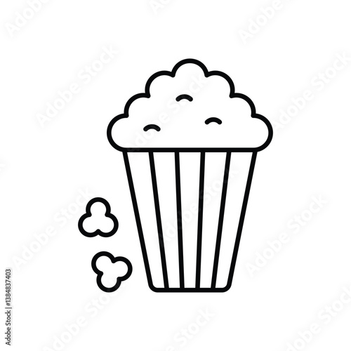 Entertainment vector icon stock illustration