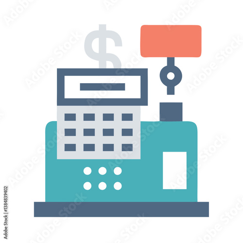  Creative Cash Register Icon Design