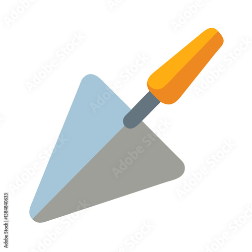  Dynamic Cement Trowel Graphic Illustration