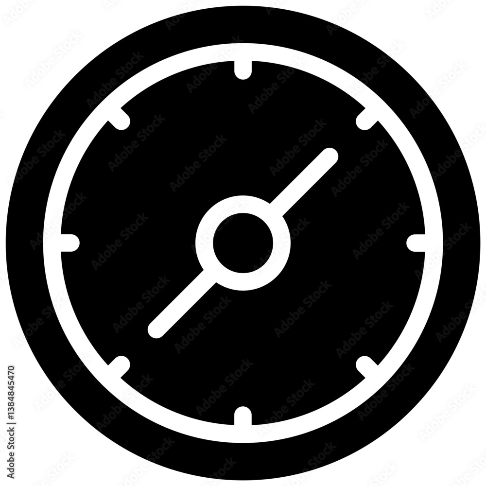 Wall Clock Icon Wall Clock Icon