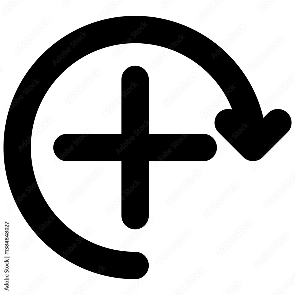 Fototapeta premium Reforestation Icon