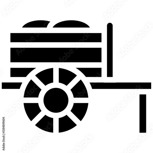 Wood Cart Icon