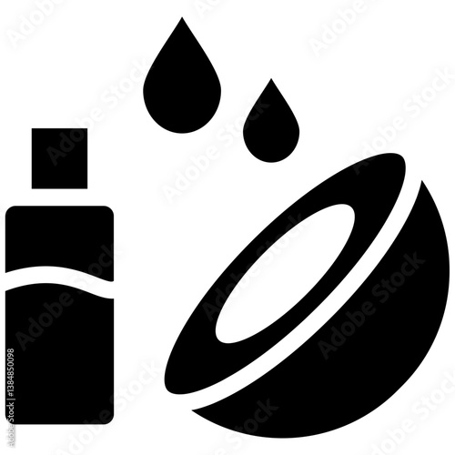 Coconut Oil Icon