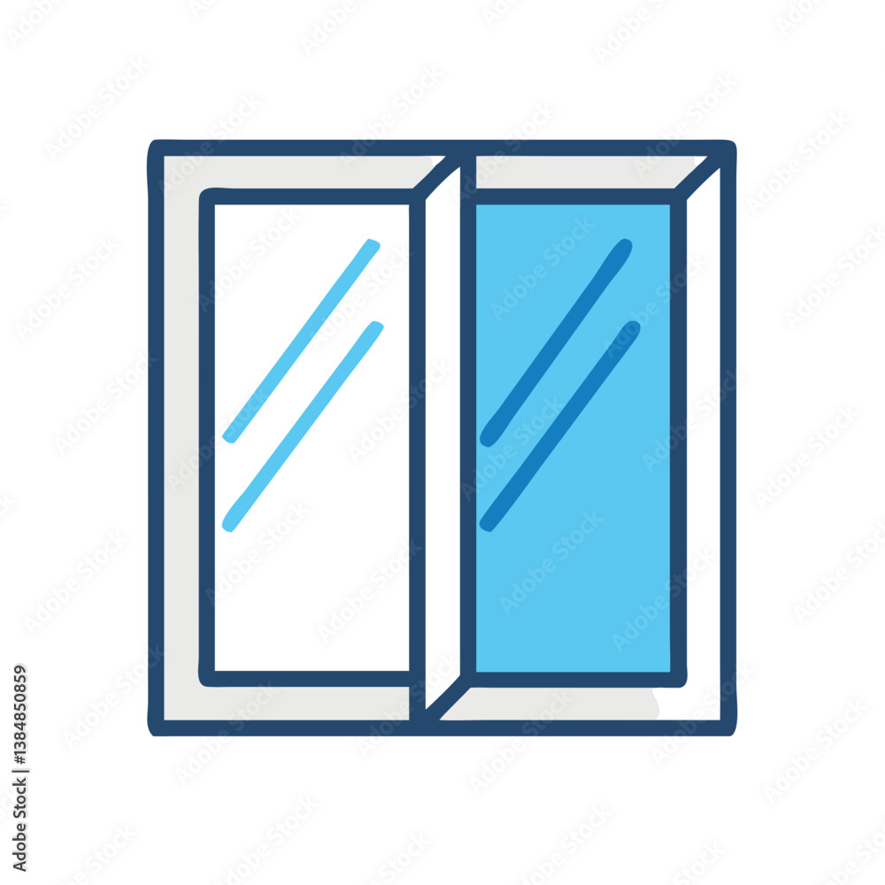 Dynamic Double Glazed Panel Icon for Energy Solutions Dynamic Double Glazed Panel Icon for Energy Solutions