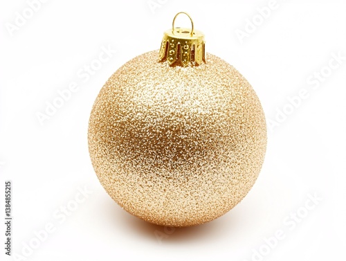 Obraz na płótnie christmas ball on white background w salonie