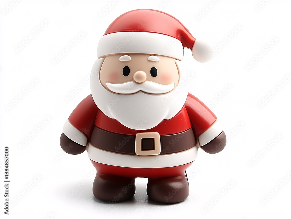 santa claus on white background