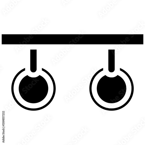 Gym Rings Icon