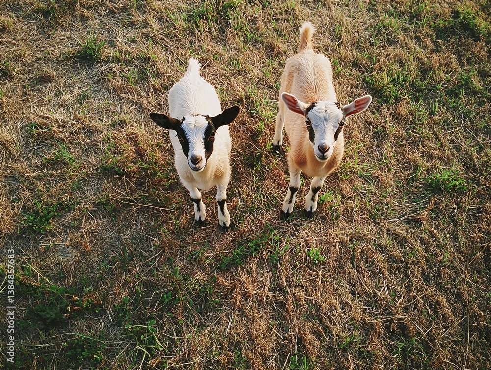 goats on the farm