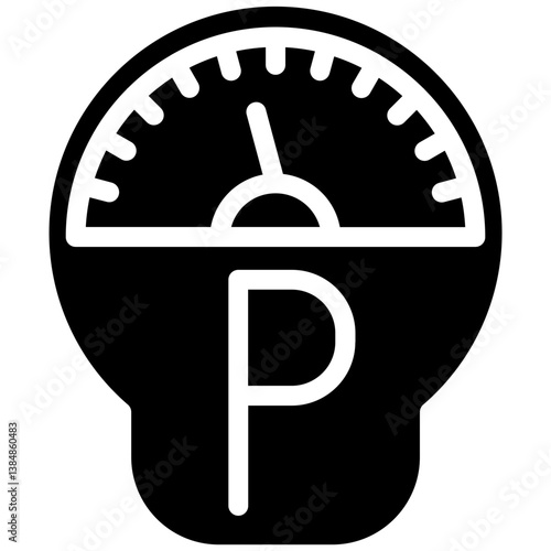 Parking Meter Vector Icon