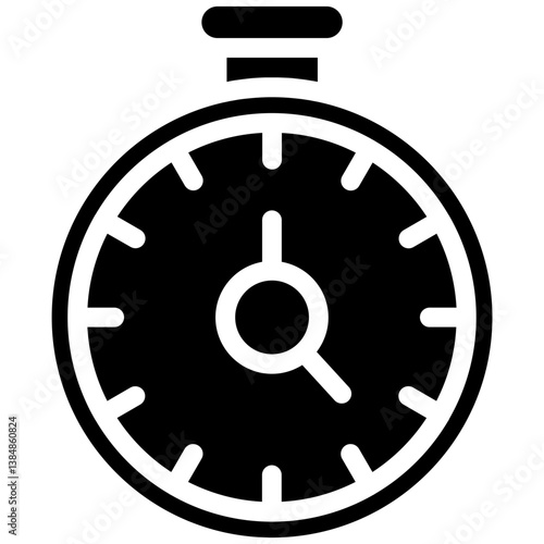 Stopwatch Vector Icon