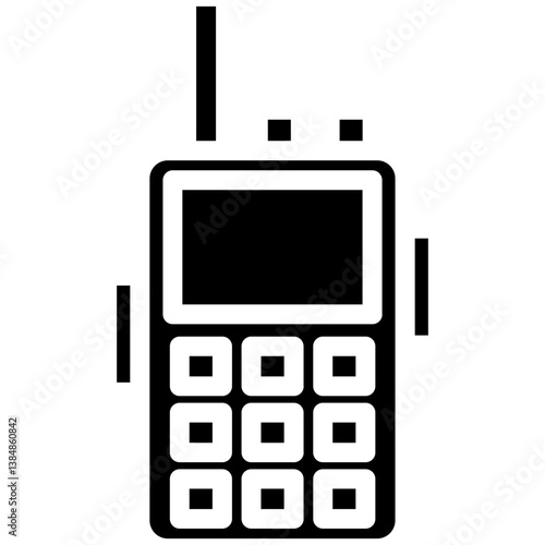 Walkie Talkie Vector Icon