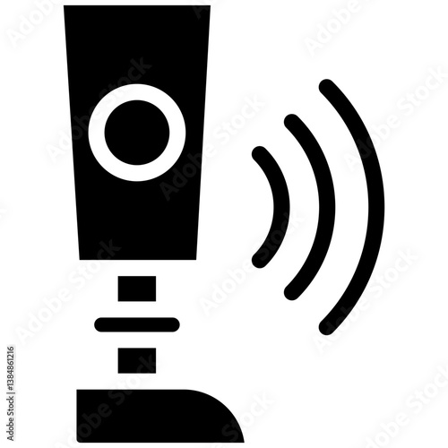 Smart Prosthesis Vector Icon