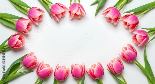 Wallpaper Mural Pink Petal Embrace AI Generated Torontodigital.ca