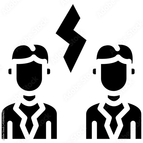 Altercation Vector Icon