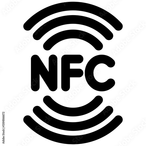 NFC Vector Icon